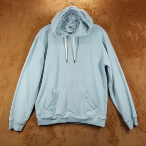 ONIA Hoodie Mens Small Green Pullover Sweatshirt Fleece Lined